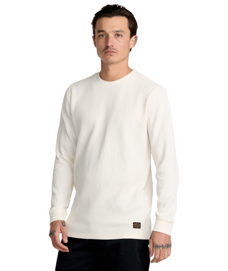 RVCA DayShift Thermal LS - Off White