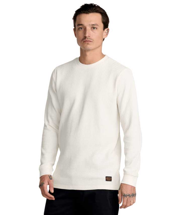 RVCA DayShift Thermal LS - Off White