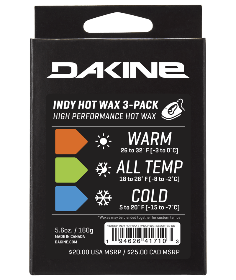 Dakine Indy Hot Wax 3 Pack