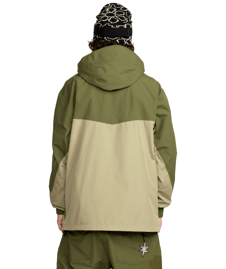 2026 Volcom Mens Longo Gore-Tex Jacket - Dark Olive