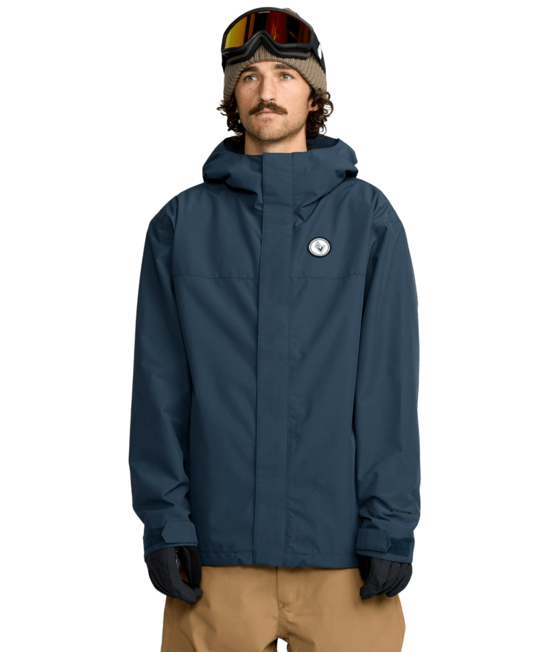 2026 Volcom Mens Buckthreeeighty Jacket - Deep Blue
