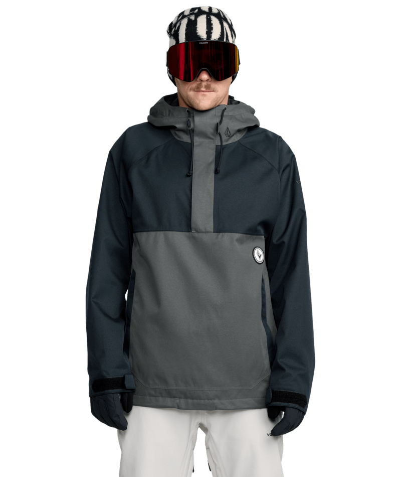 2026 Volcom Mens Hossegor 20K Pullover - Black