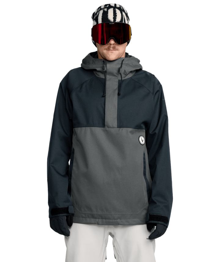 2026 Volcom Mens Hossegor 20K Pullover - Black