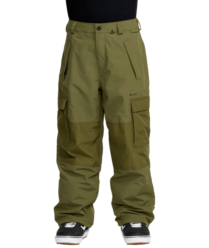 2026 Volcom Mens Longo Gore-Tex Pant - Dark Olive