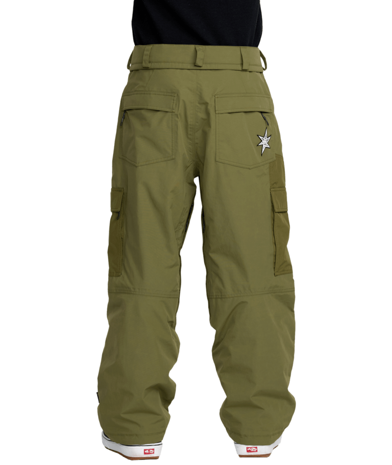 2026 Volcom Mens Longo Gore-Tex Pant - Dark Olive