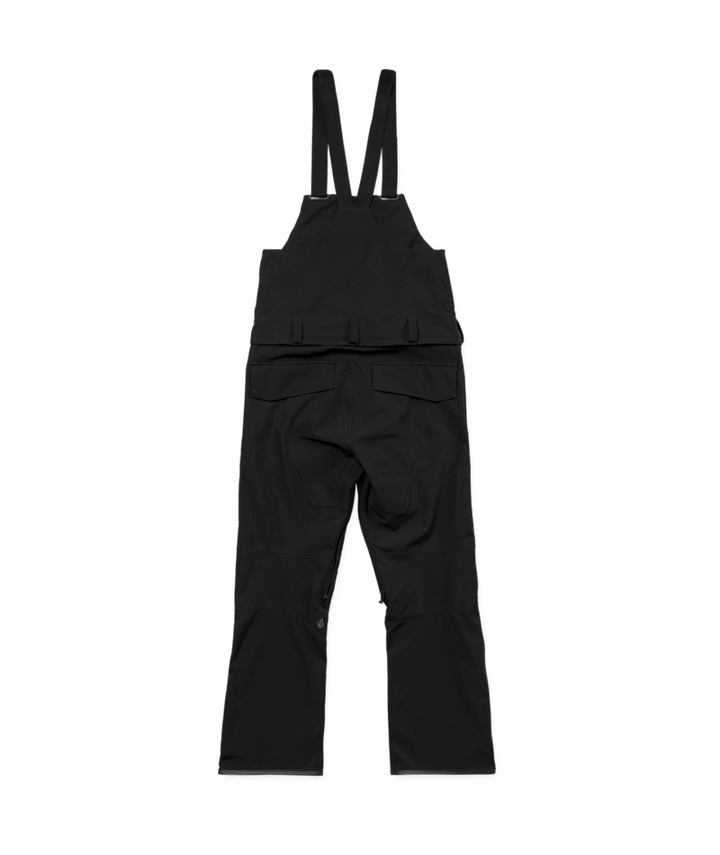2027 Volcom Mens Roan Bib Overall - Black