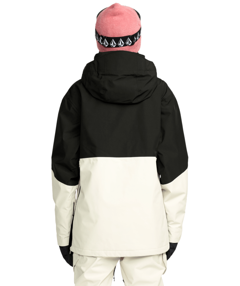 2026 Volcom Womens Fern Insulated Gore Tex Pullover - Bone