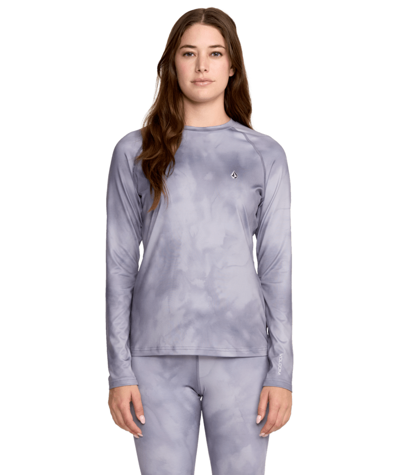 2026 Volcom Womens V Science Crew - Lavender Aura