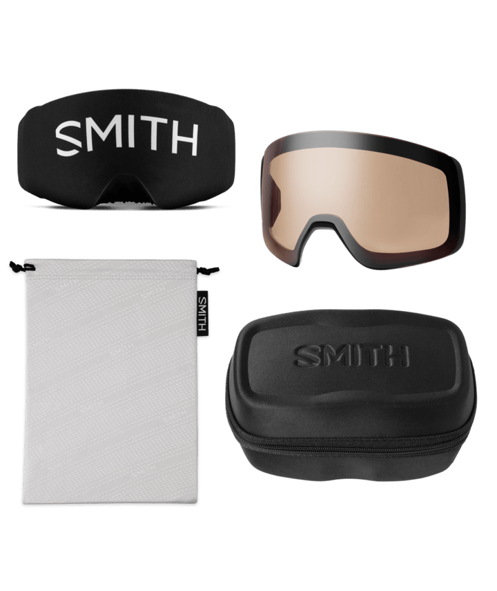 2027 Smith 4D Mag Goggles - Black / Pro Photo Blue