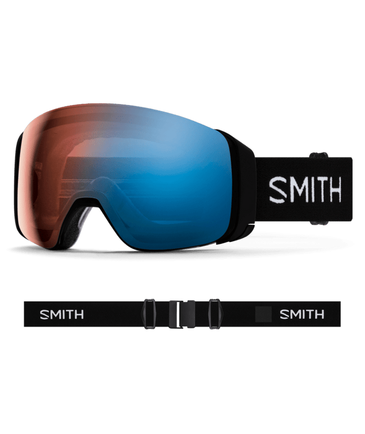 2027 Smith 4D Mag Goggles - Black / Pro Photo Blue