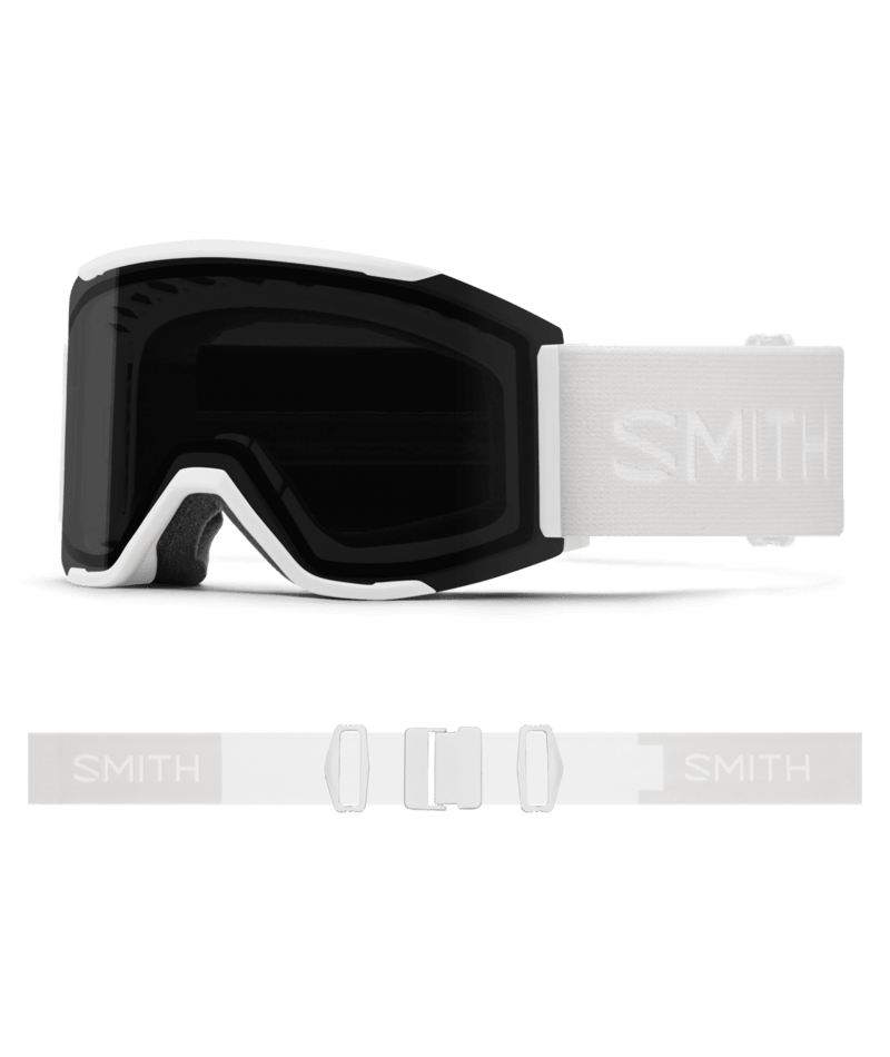 2027 Smith Squad Mag Goggles - White Vapor / Black