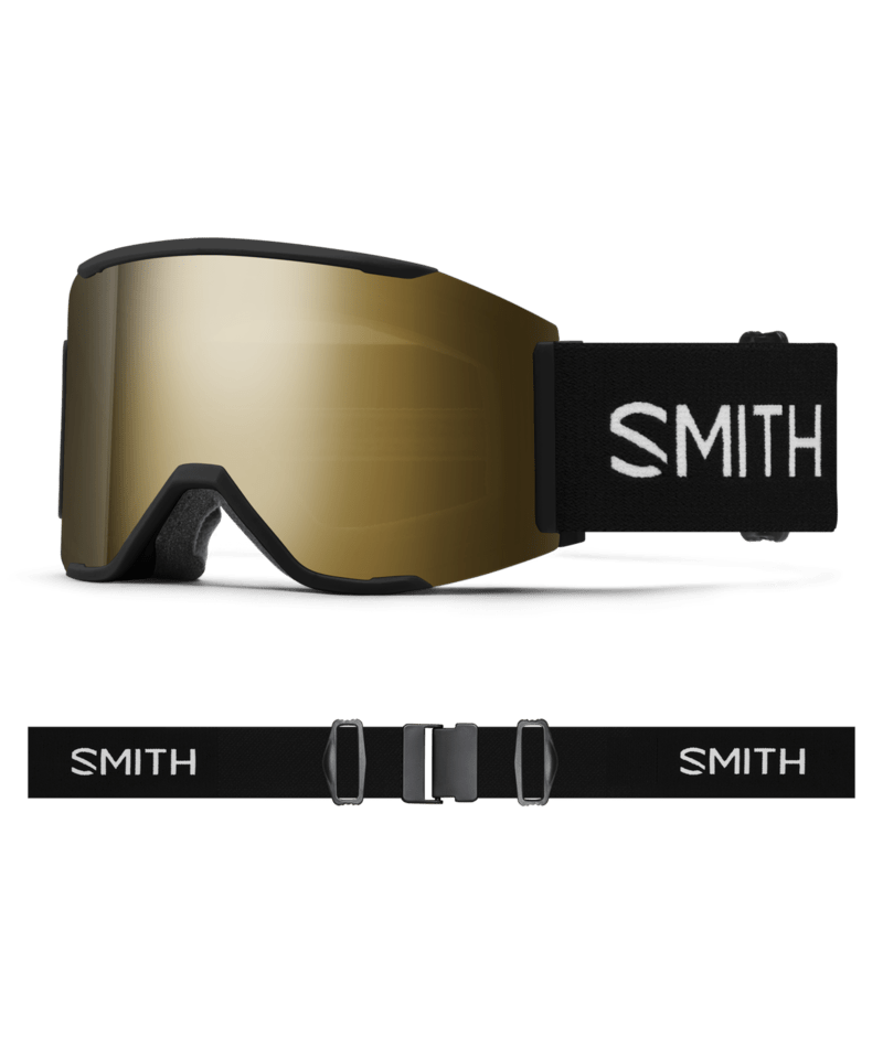 2027 Smith Squad Mag Goggles - Black / Gold