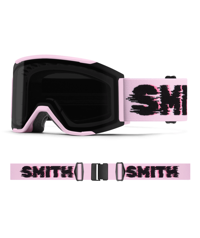 2027 Smith Squad Mag Goggles - Pink Frost Flex Glitch