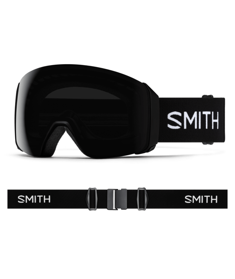 2027 Smith 4D Mag XL Goggles - Black / Black