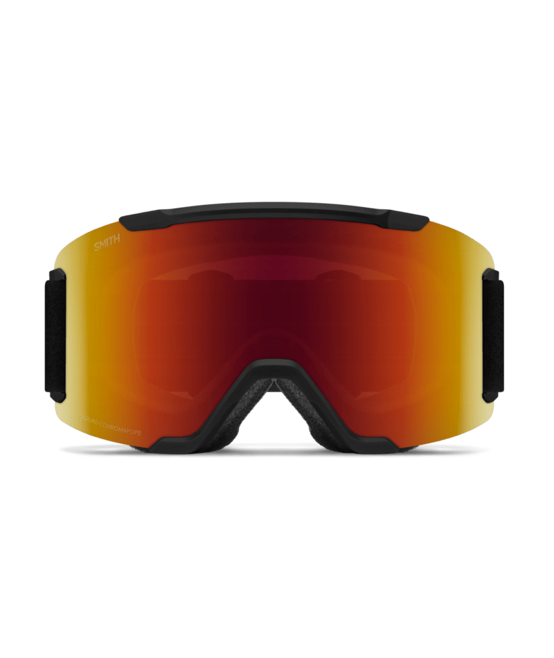 2027 Smith Squad Goggles - Black / Red