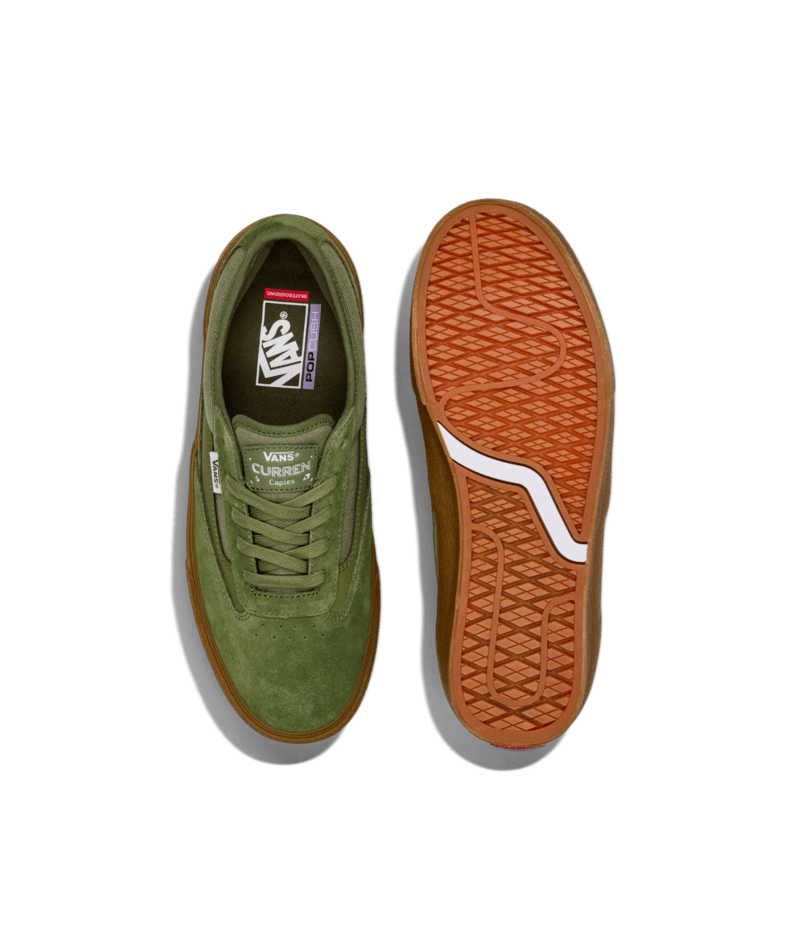 Vans Skate Curren Caples - Crepe Green / Gum