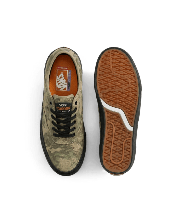 Vans Skate Curren Caples - Camo Orange / Black