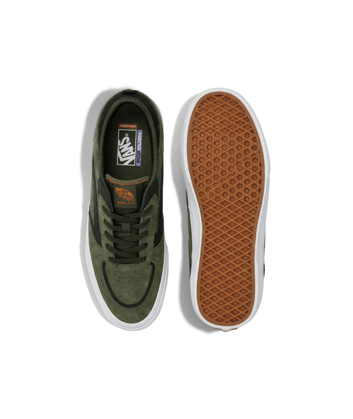 Vans Skate Rowley  - Camo Mossy Olive