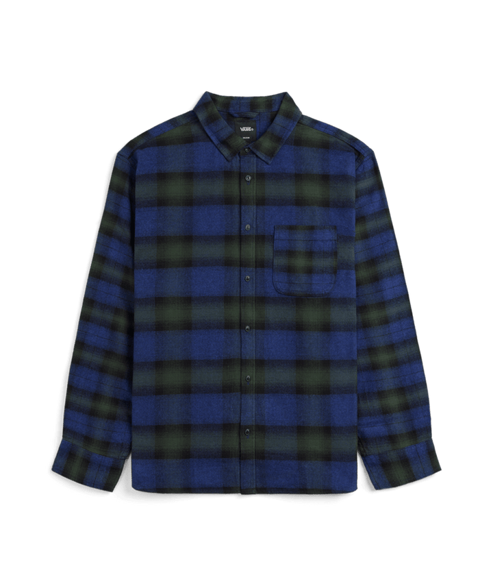 Vans Lawson Mixed Plaid Shirt - Dress Blues