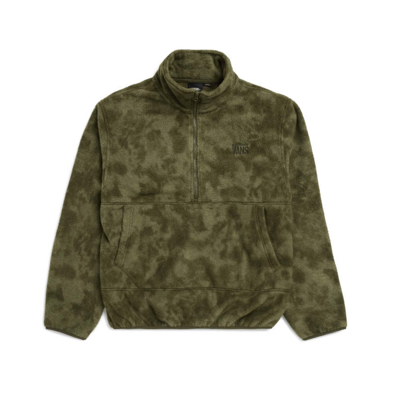 Vans Shepard 1/2 Zip Fleece - Mossy Olive
