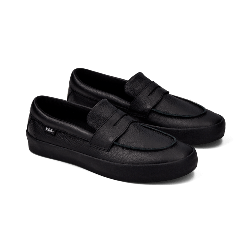 Vans Skate Loafer - Black Leather