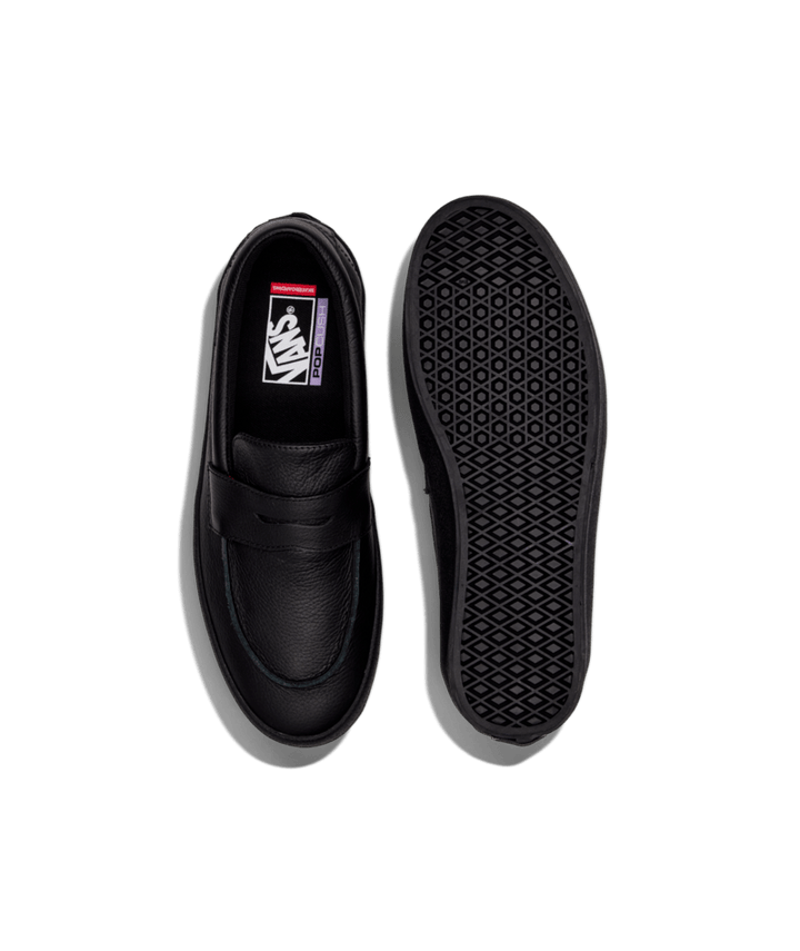 Vans Skate Loafer - Black Leather