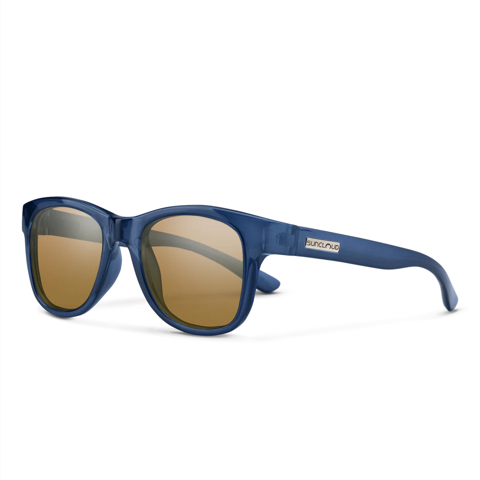 Suncloud Leeway - Crystal Denim / Brown