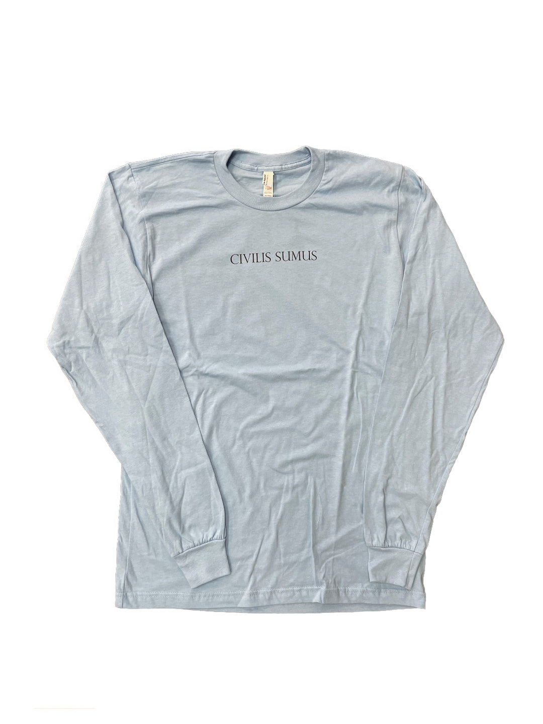 Civil Crest LS Tee - Light Blue