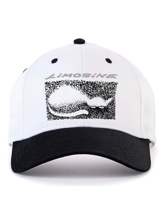 Limosine Cat Hat - White / Black