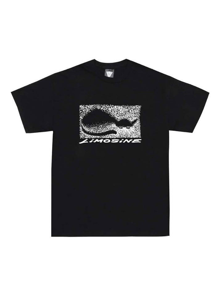 Limosine Cat Tee - Black