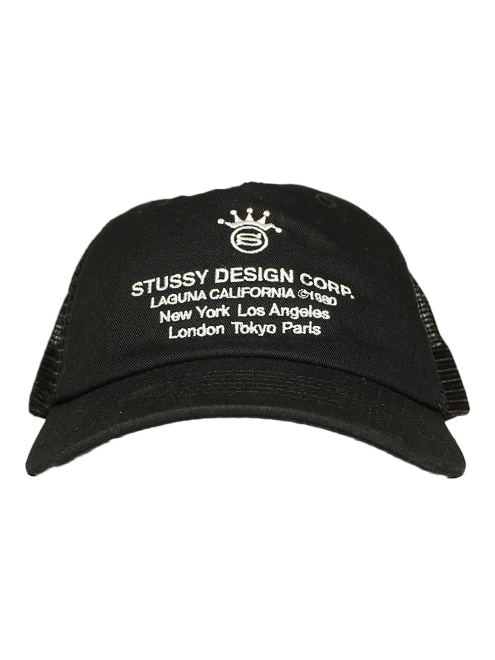 Stussy Low Profile Design Corp Trucker - Black