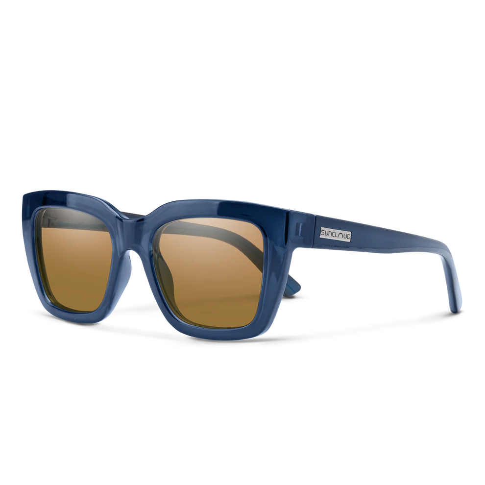 Suncloud Marion - Crystal Denim / Brown
