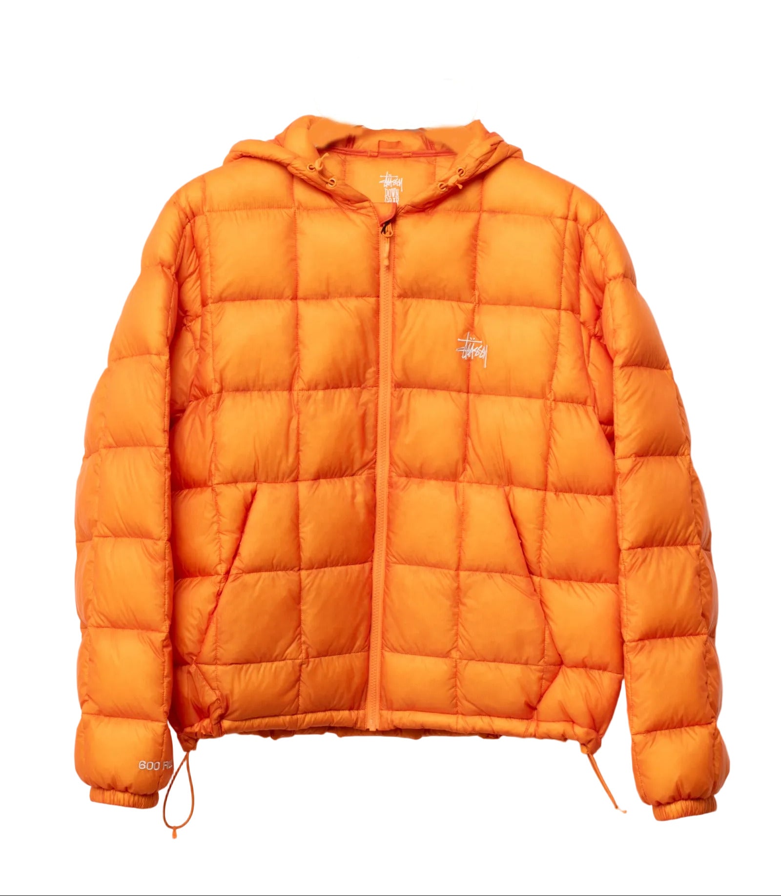 Stussy Midweight Hooded Puffer - Orange – Civil