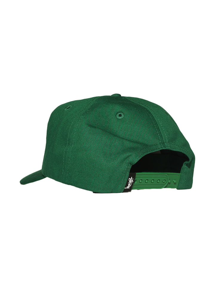 Stussy Big Stock Mid Depth Cap - Green