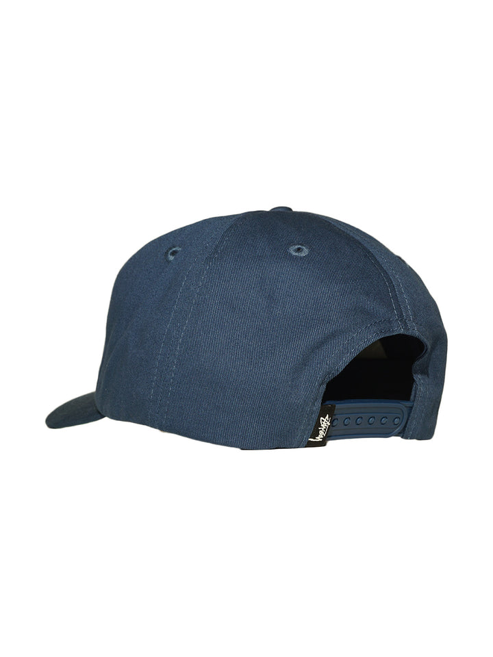 Stussy Big Stock Mid Depth Cap - Navy