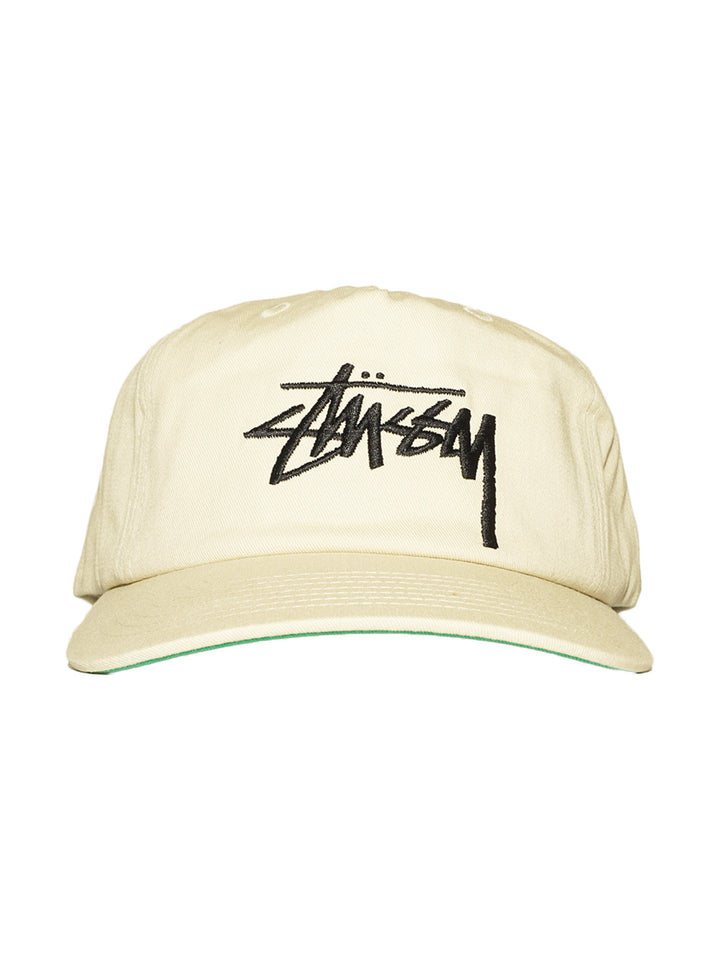 Stussy Big Stock Mid Depth Cap - Tan