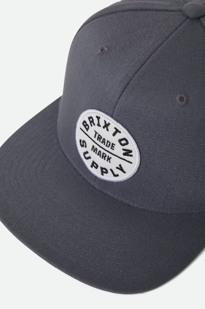 Brixton Oath III Snapback - Future Grey