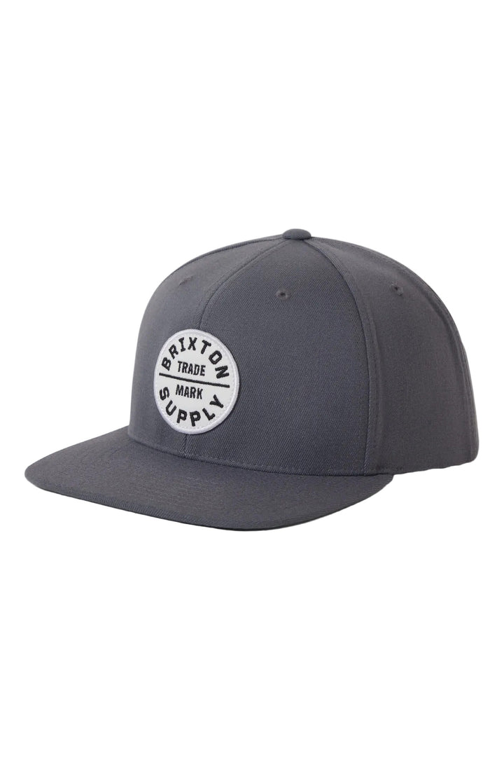 Brixton Oath III Snapback - Future Grey