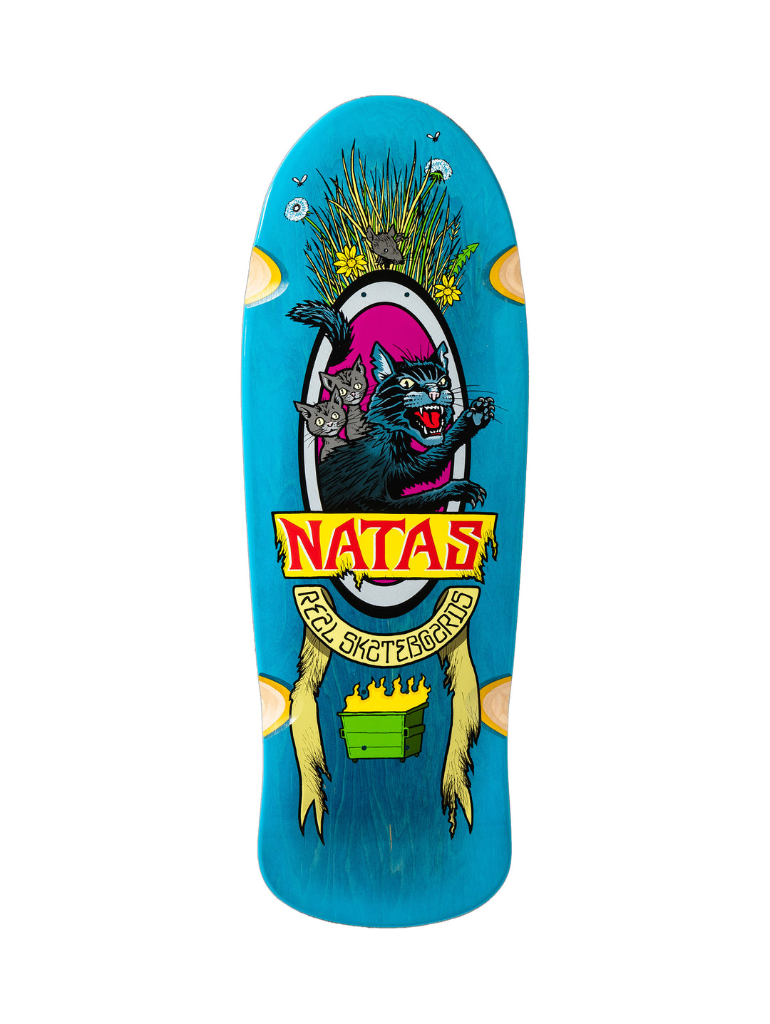 Real x SSD Natas Panther Wheel Well Deck - 10.8