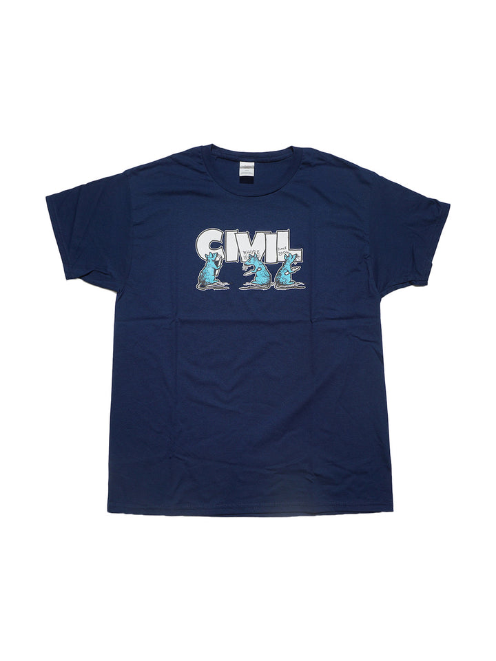Civil SSD Rat Tee - Navy