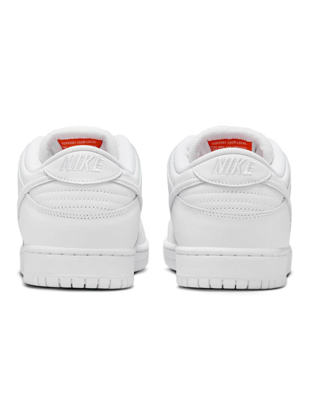 Nike SB Dunk Low Pro Orange Label - White / White