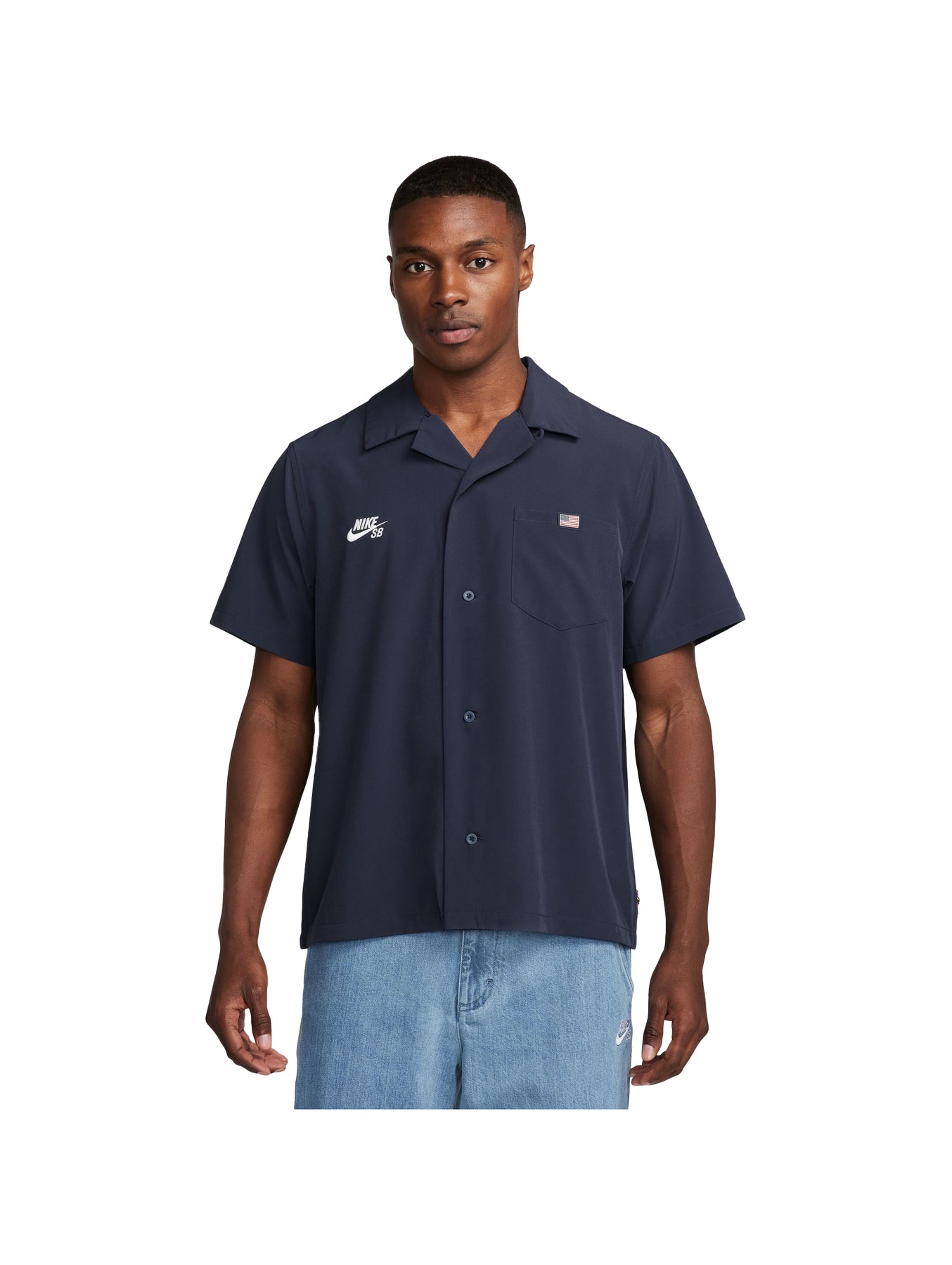 Nike SB Olympic Work Shirt Obsidian White – Civil