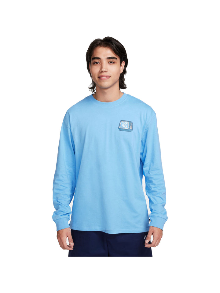 Nike SB M90 Brainwash L/S Tee - University Blue