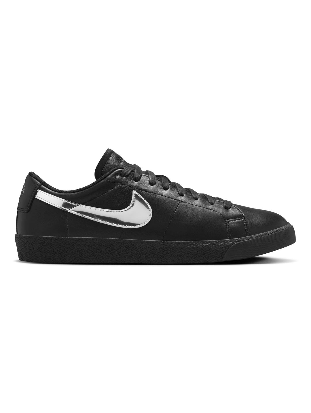 Nike SB Blazer Low Qs x Dancer - Black / Metallic Silver