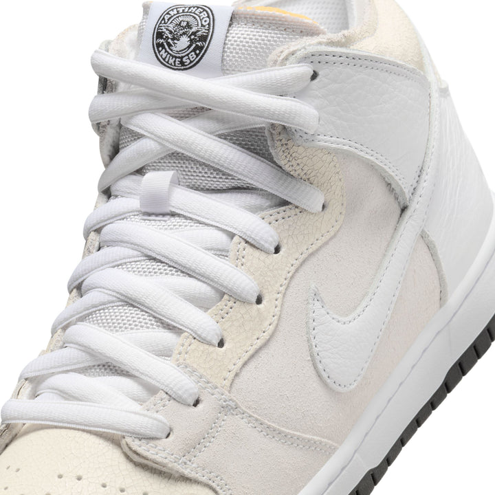Nike SB Dunk High x Anti Hero - White / White / Black