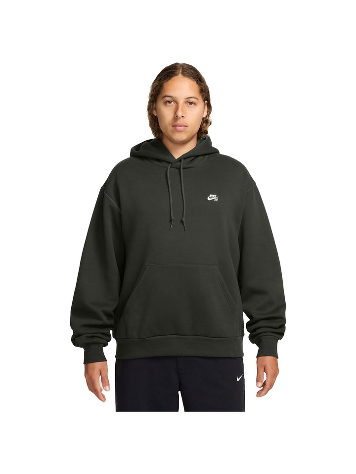 Nike SB Essential Logo PO Hoodie - Sequoia / White
