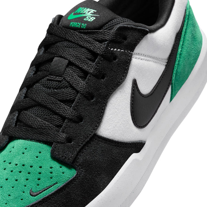 Nike SB Force 58 - White / Black / Stadium Green