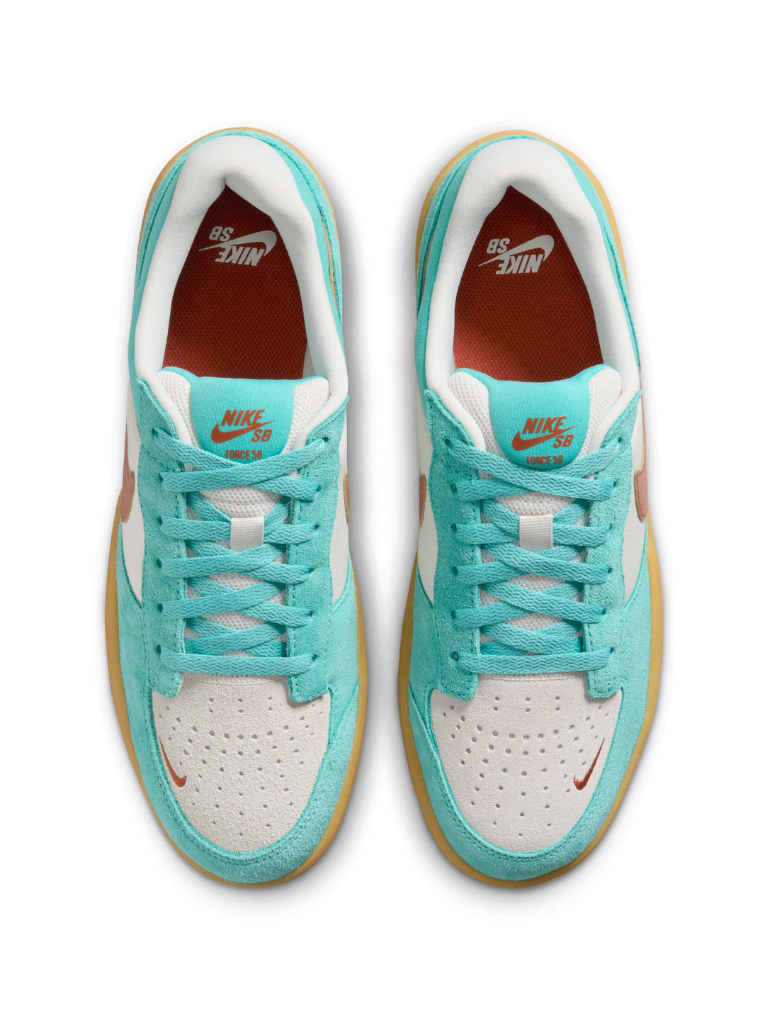 Nike Sb Force 58 - Green Frost / Dark Russet