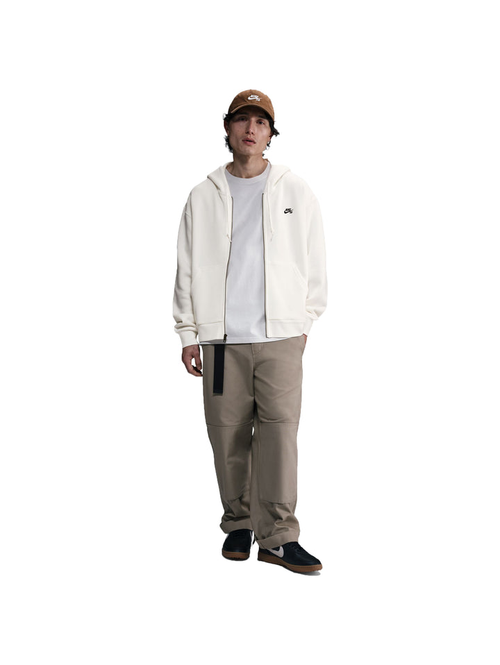 Nike SB Essential Zip Hood - White / Black