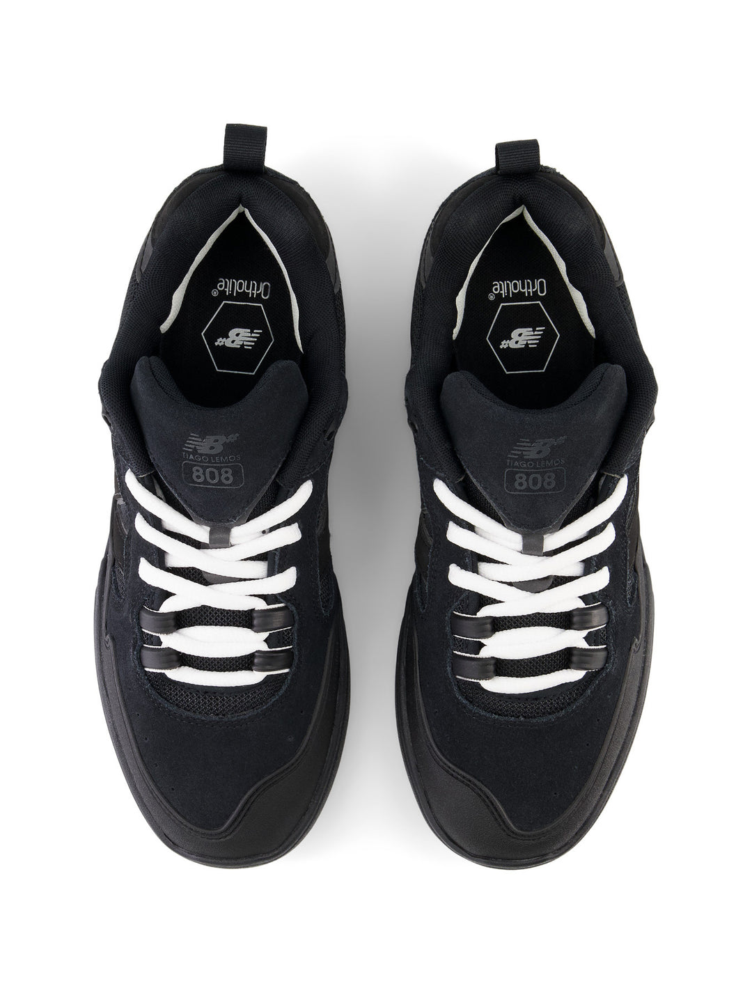 New Balance Numeric Tiago Lemos 808 - Black / Black / Gum